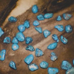 High Quality Okie Sky-blue Spiderweb Turquoise 