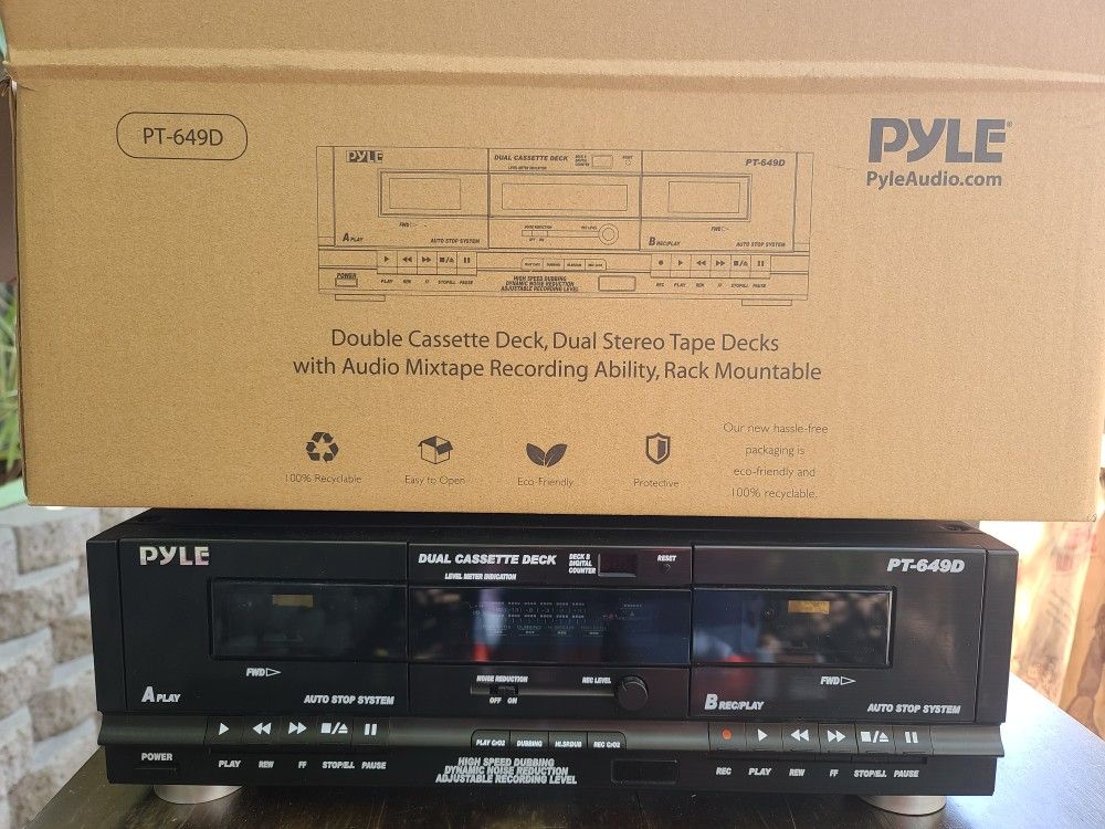 Pyle Dual Cassette Player