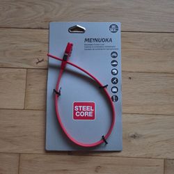 Meinuoka Lock 20" Zip-Tie, Steel Core Bike Lock, Lightweight Anti Theft Compact 3-Digit Resettable Combination Multi-Purpose Lock, Adjustable Cable Lo