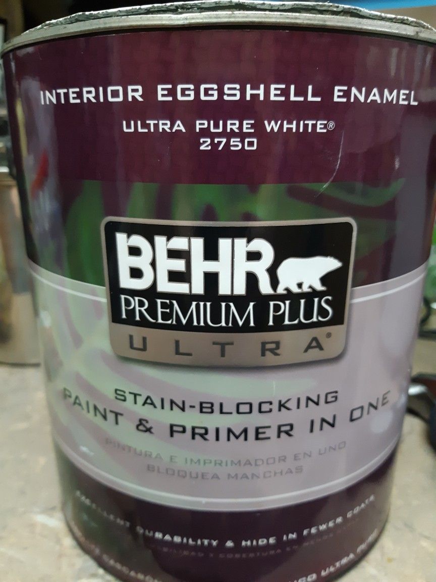 Behr Paint, 1 Gallon, SW Blissful Blue Color