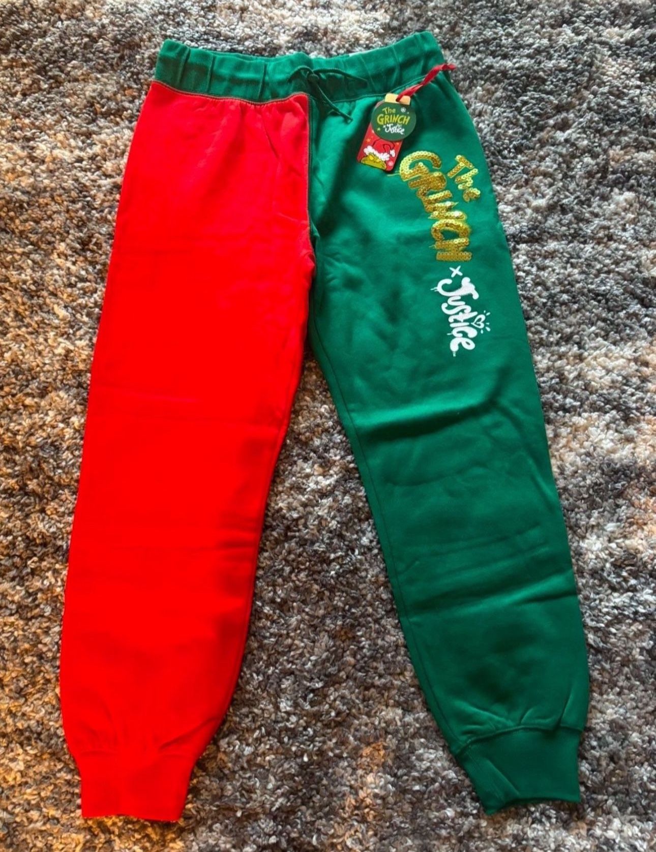 Girls The Grinch Joggers 