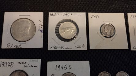 Silver coins