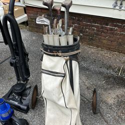 Antique Gold Clubs 