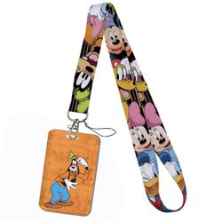 Disney - Goofy - Lanyard Keychain Cardholder USB Holder