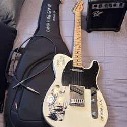 Exclusive Super VIP 2025 Camp Flog Gnaw Carnival Fender Guitar – Designed by Matt McCormick
