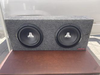 JL audio Power Wedge - Two (2) W0 10” Speakers