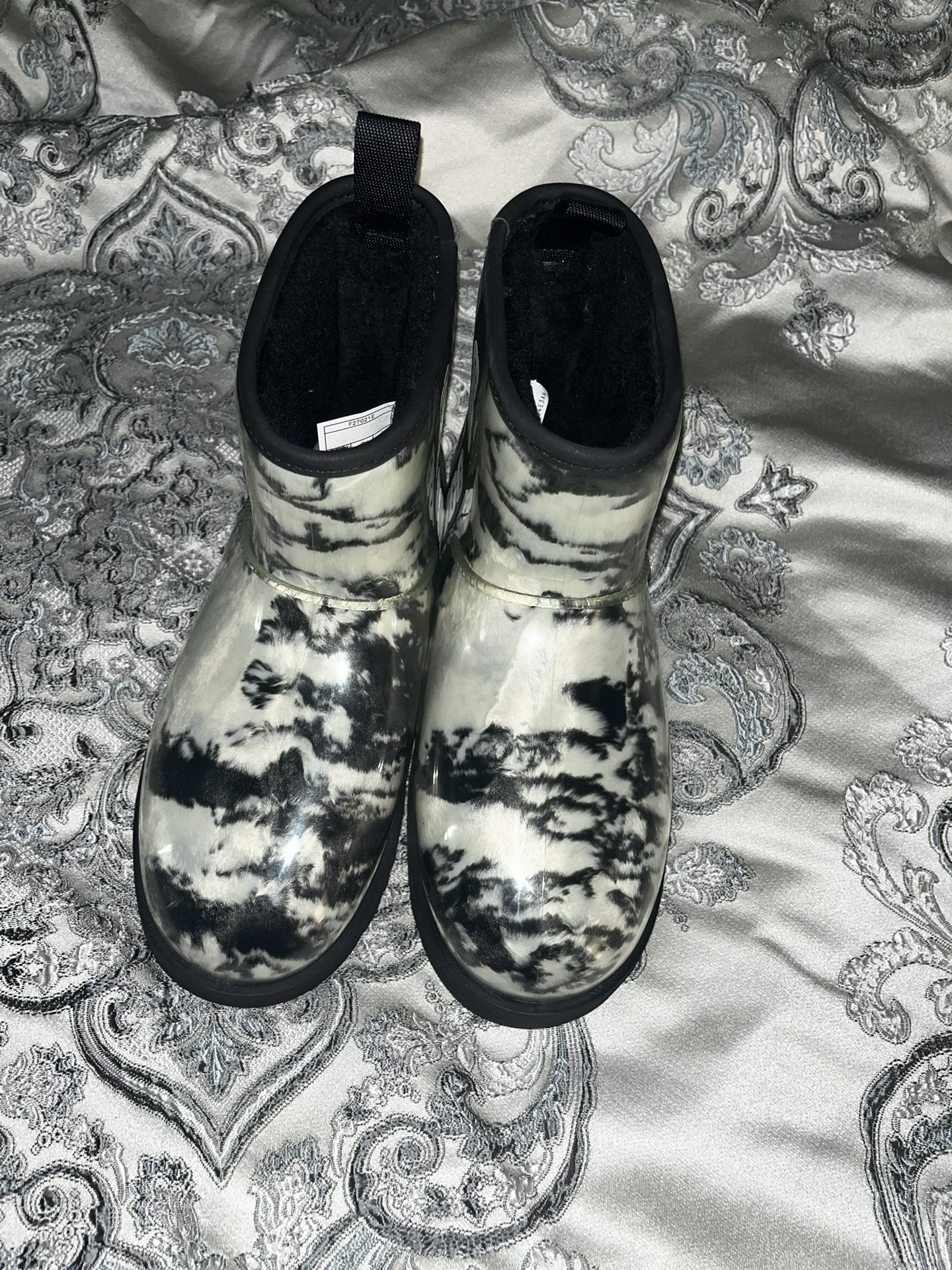 Ugg Clear Marble Mini Boots