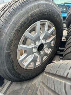 2025 Toyota Tacoma wheels and tires.