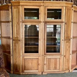 Solid Lighted Entertainment Center/Display Center