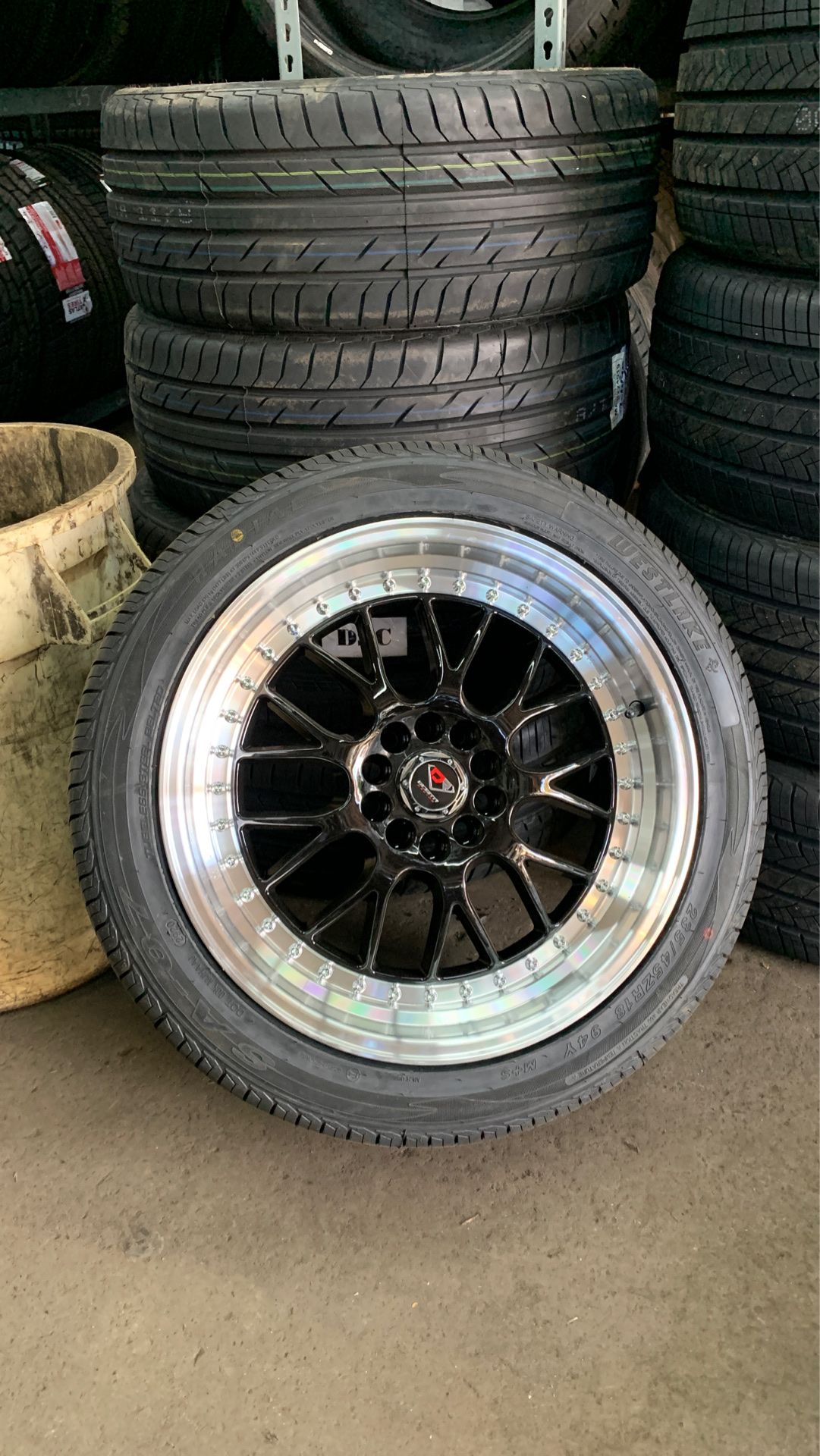 18 INCH WHEELS AND TIRES WITH SENSORs‼️‼️‼️‼️BIG SPECIAL🥺🔥