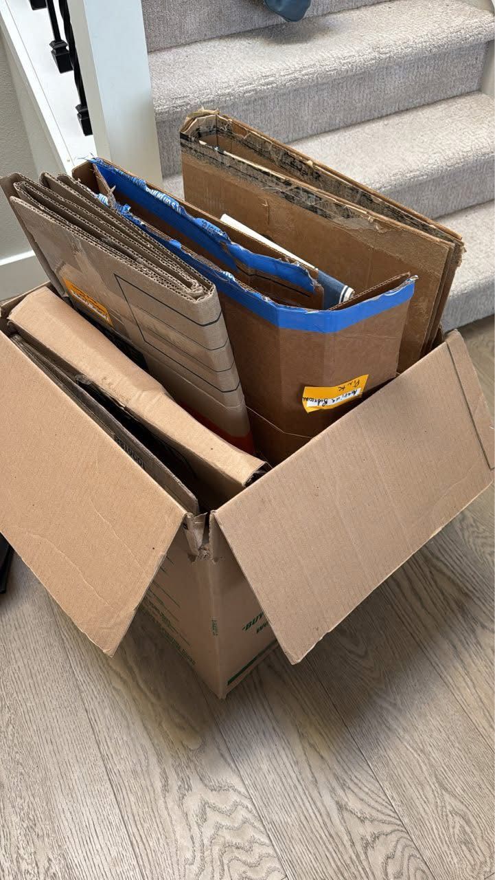 Free moving boxes, TV Box, Packing Paper