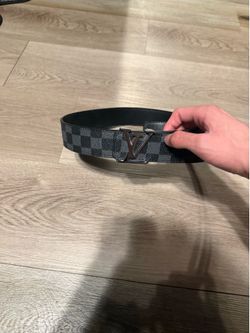 Black Louis Vuitton Belt