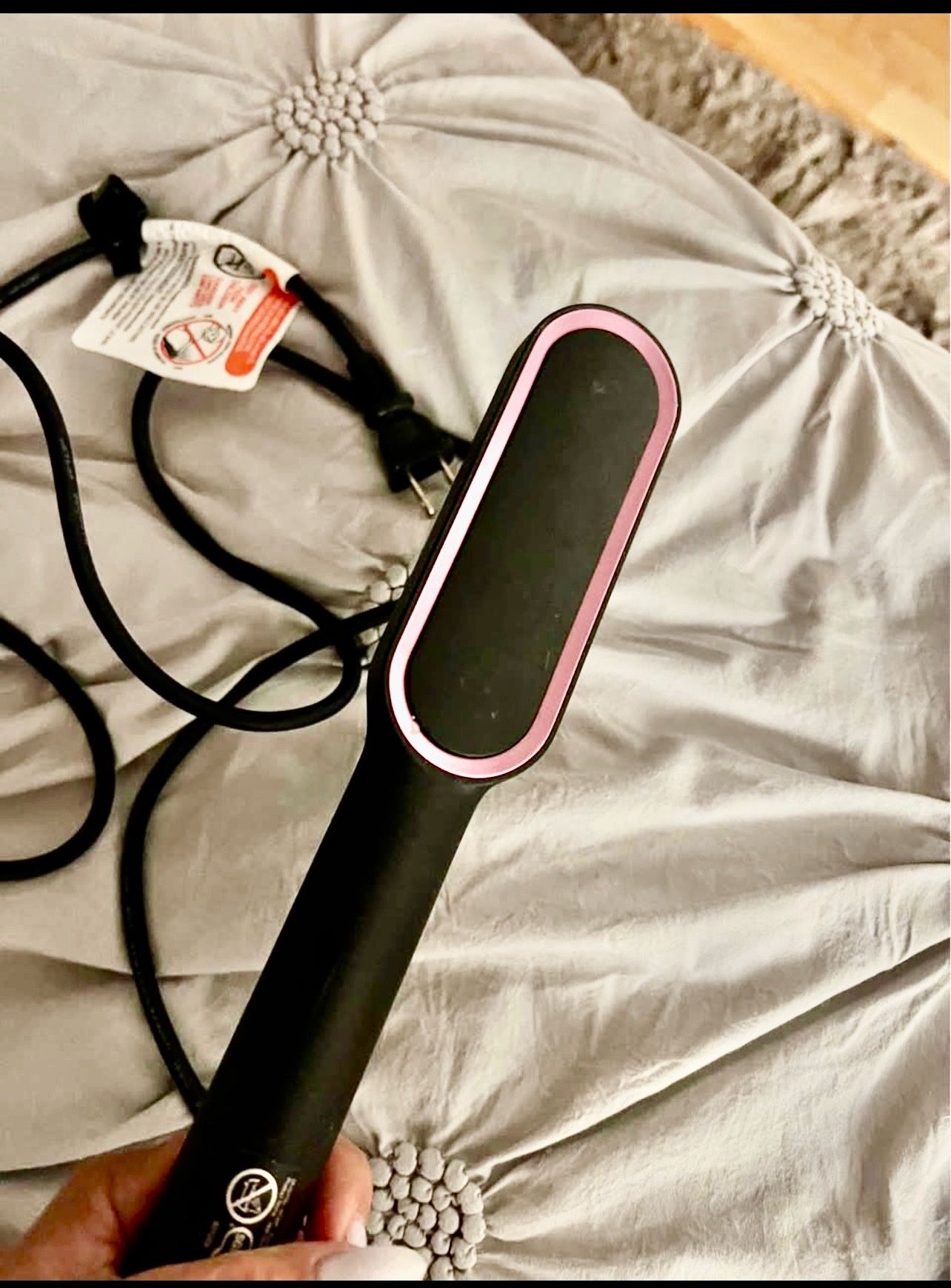 Hair straightener flat iron