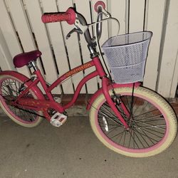 Girls Pink Bike 20"Wheel 