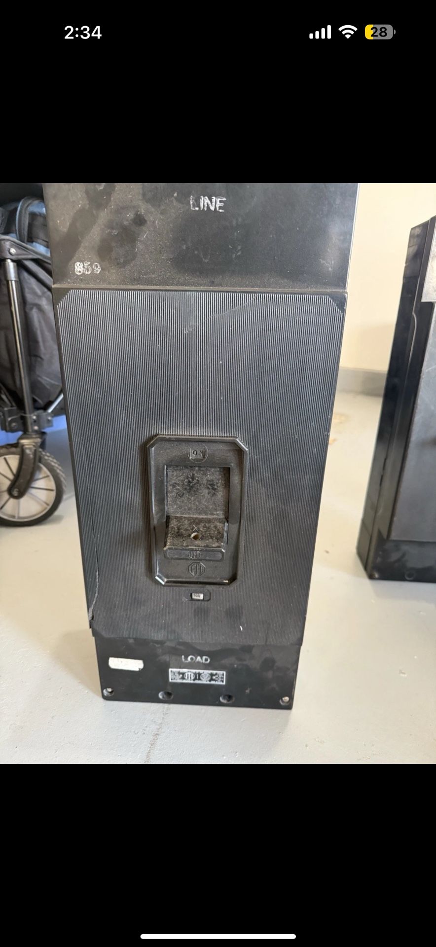 ITE Type ET 300 Amp 600-Ampere Frame Circuit Breaker