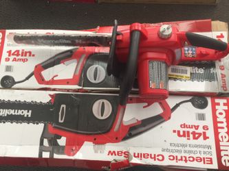 Homelite electric chain saw