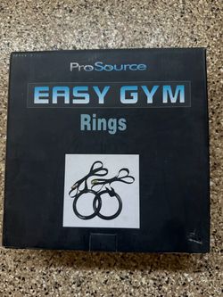 🏋️ Lot of 2 Gymnastic / Gymnastics Rings Sets (ProSource & Nayoya)