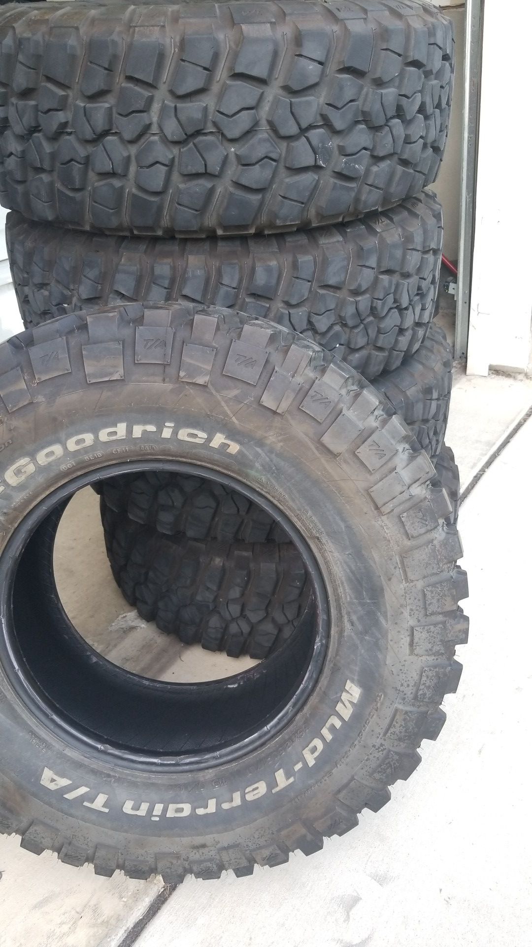 Mud terrain tires