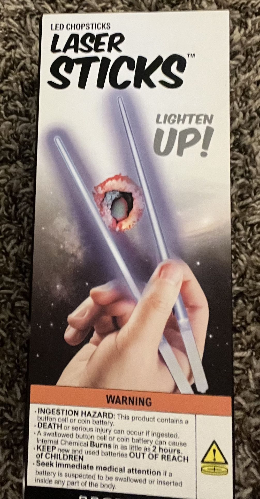 Laser Chopsticks That Light Up