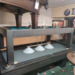 7' Modern Pool Table