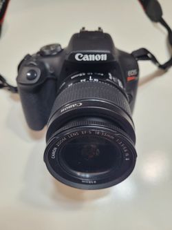 Canon t7 With 18-55mm Lens.