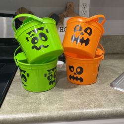 McDonalds Halloween Happy meal buckets