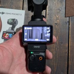 DJI Osmo Pocket 3 - (Couple Weeks Old)