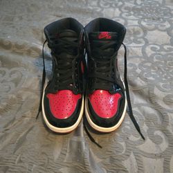 Red And Black Hightop Jordans