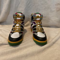 Gucci Sneakers Basket High Black Demetra SIZE 14