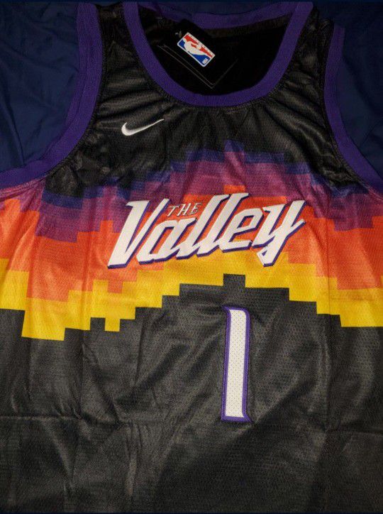 NEW - Mens Stitched Nike NBA Jersey - Devin Booker - Suns - M-XL