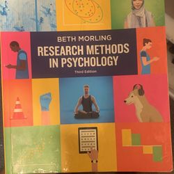 Research Methods in Psychology 
