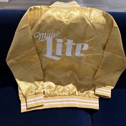 50th Anniversary Miller Lite Gold Jacket Coat