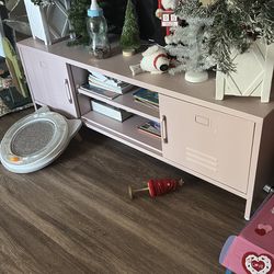 Pink locker Tv/dresser stand