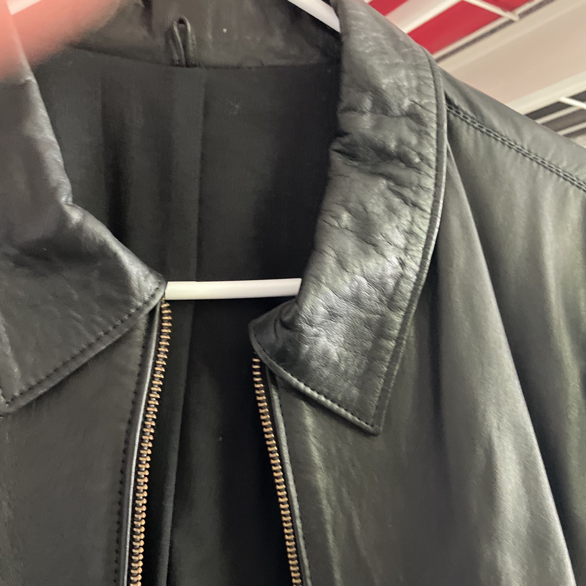 Men’s Leather Jacket Black 