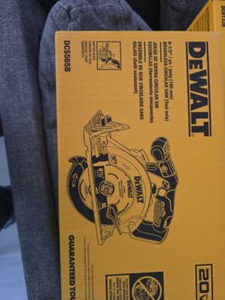 DEWALT 20VMAX BRUSHLESS 6-1/2"/PO/PULG (165MM) CIRCULAR SAW (TOOL ONLY) PRICE IS FIRM