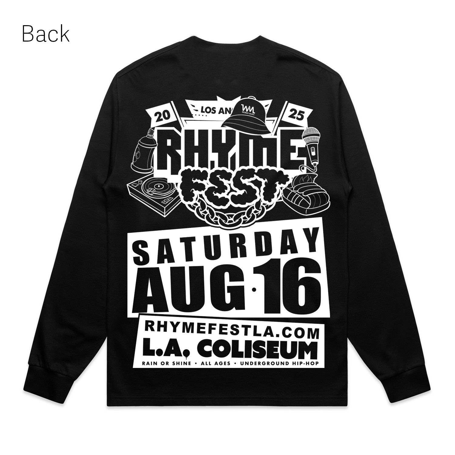 Rhyme Fest - long sleeve 2025