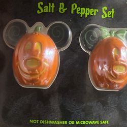 Disney Halloween Salt And Pepper Shakers