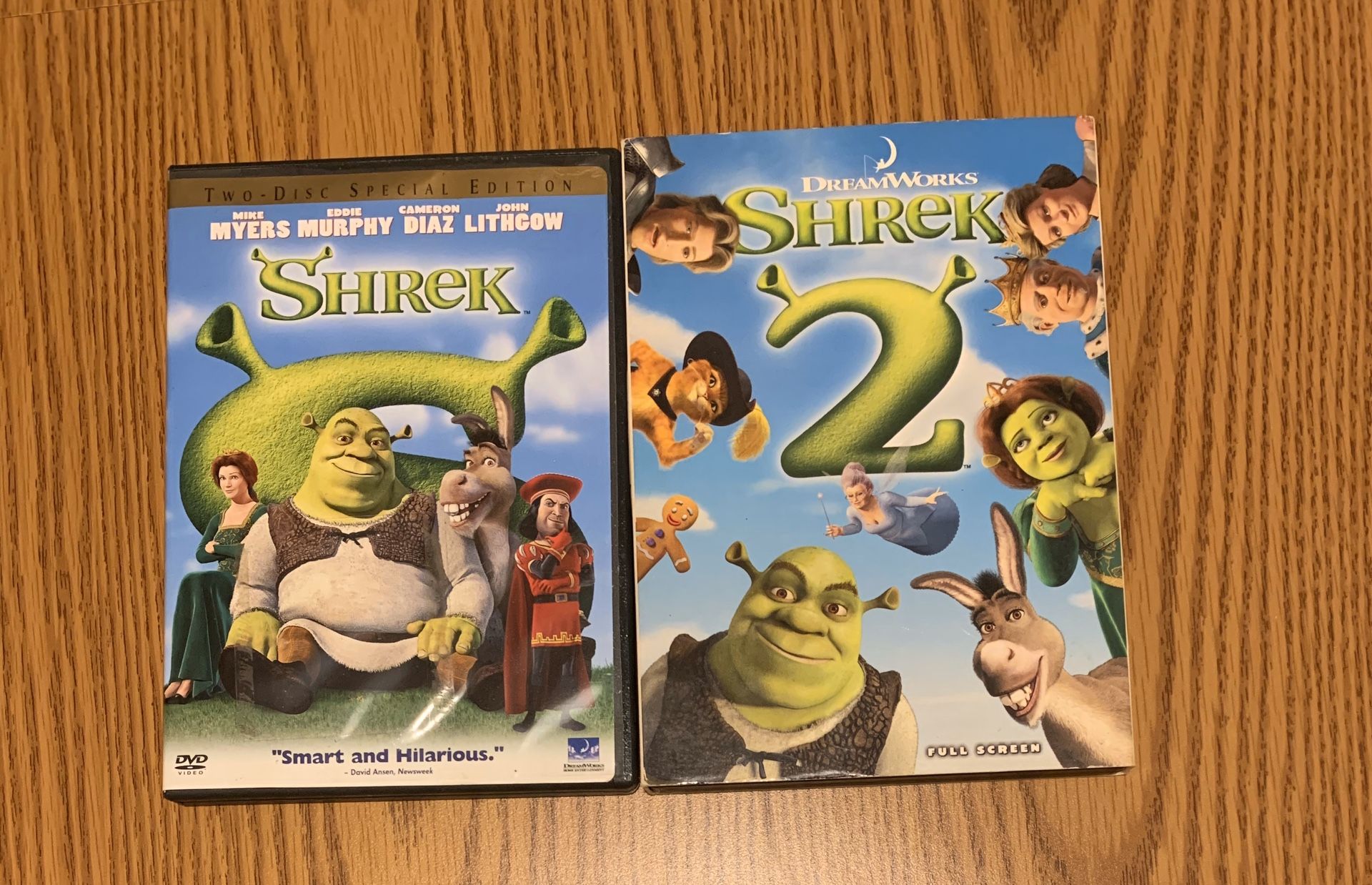 Shrek 1 & 2