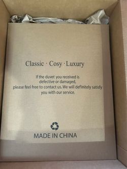 Brand New Feather Down Comforter Queen Size Duvet Insert