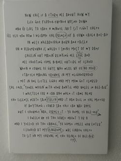 Fresh Prince Of Bel-Air Theme Song Canvas 
