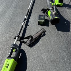 Greenworks 80V Blower / Tree Trimmer