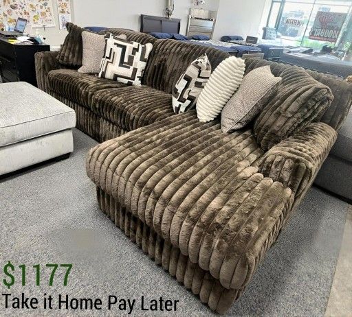 Midnight madnes Chocolate sectional