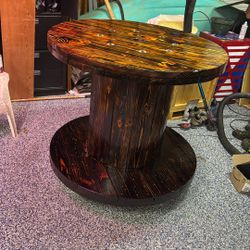 Spool Table 48in Wide 36in Tall