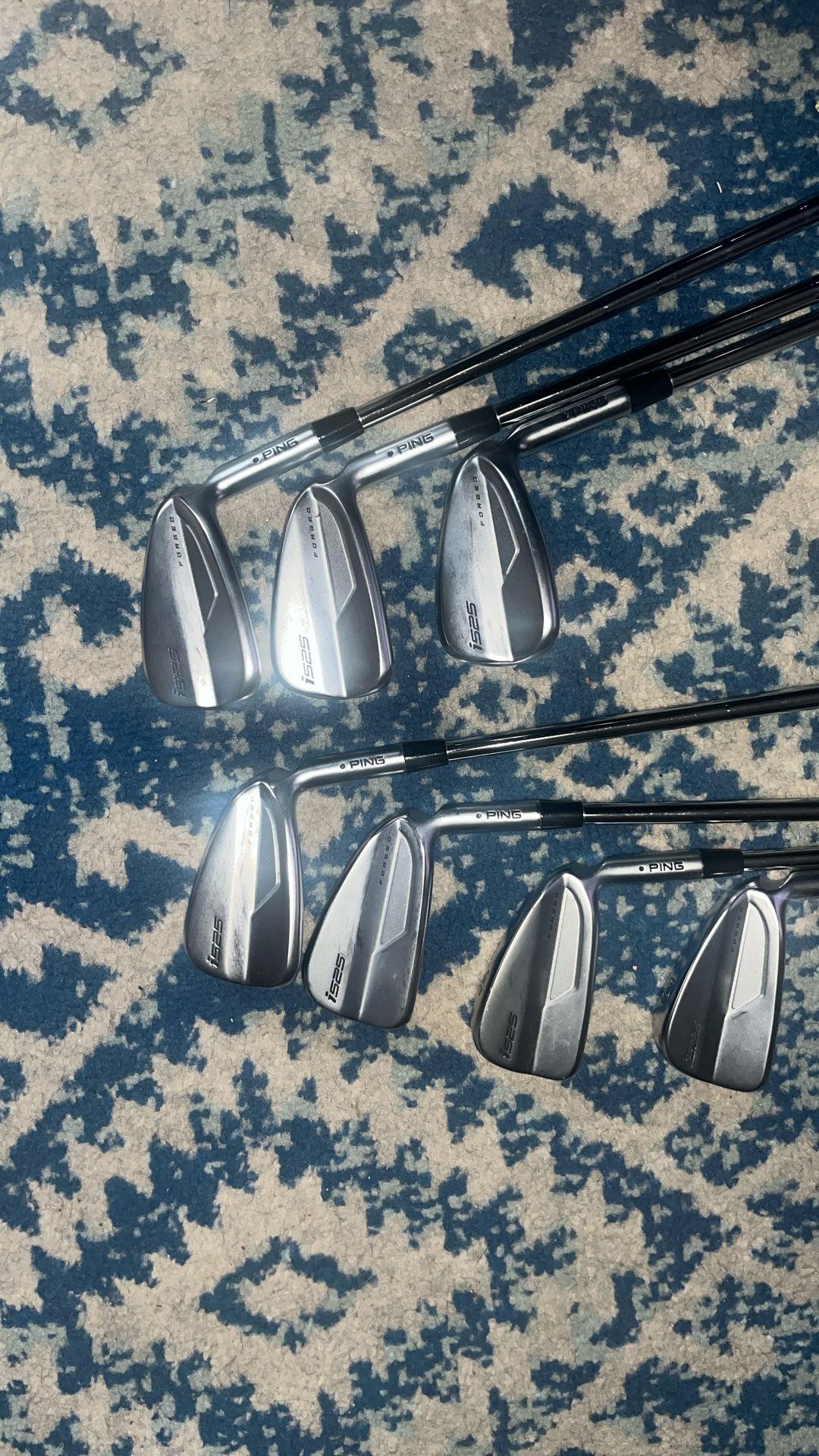 Ping I525 Irons 4-pw KBS Tour 120 Stiff Shaft Like New