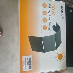 New Solar Panel For Charging 