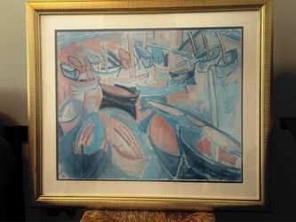 Framed Raoul Dufy  print
