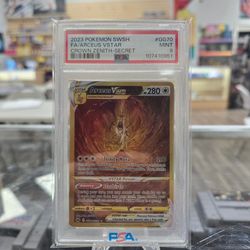 Arceus VSTAR (Secret) - Crown Zenith: Galarian Gallery (PSA 9)
