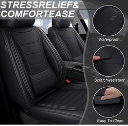 Black Seat Covers 2021-2025 Hyundai Santa Fe / NEW