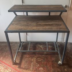 Rustic Industrial Desk 35x24x38 