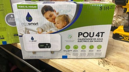 EcoSmart POU 4T Point-of-Use Temperature Controlled Tankless Electric Water Heater 3.5 kW 120 V